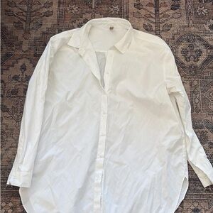 Elegant White Women's Blouse